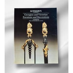 Sotheby's 1987 Georgian & Victorian Furniture & Decorations Auction Catalog